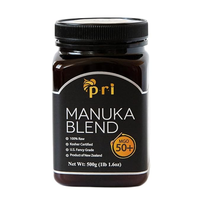 Manuka Honey, MGO 50+, Raw Multifloral