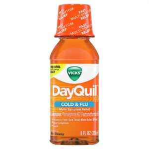 Vicks DAYQUIL Cold & Flu Syrup, 8 fl oz