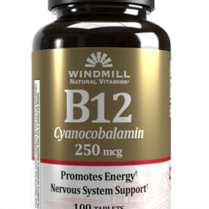 B12 250 mcg 100 tablet